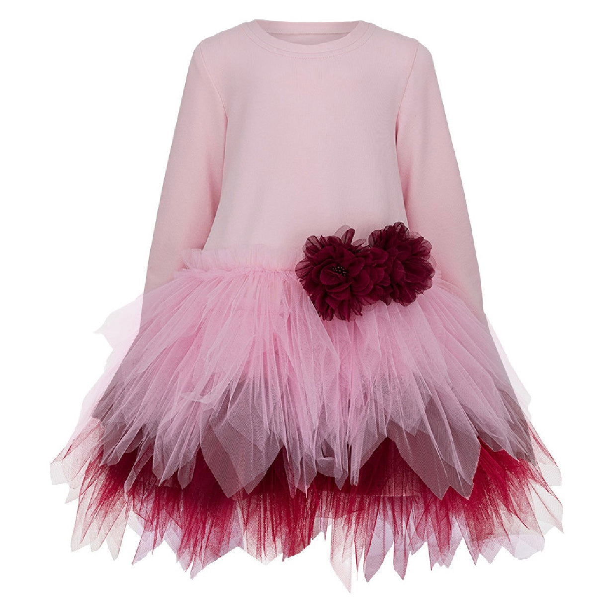Daga- Fashion street pink tulle dress