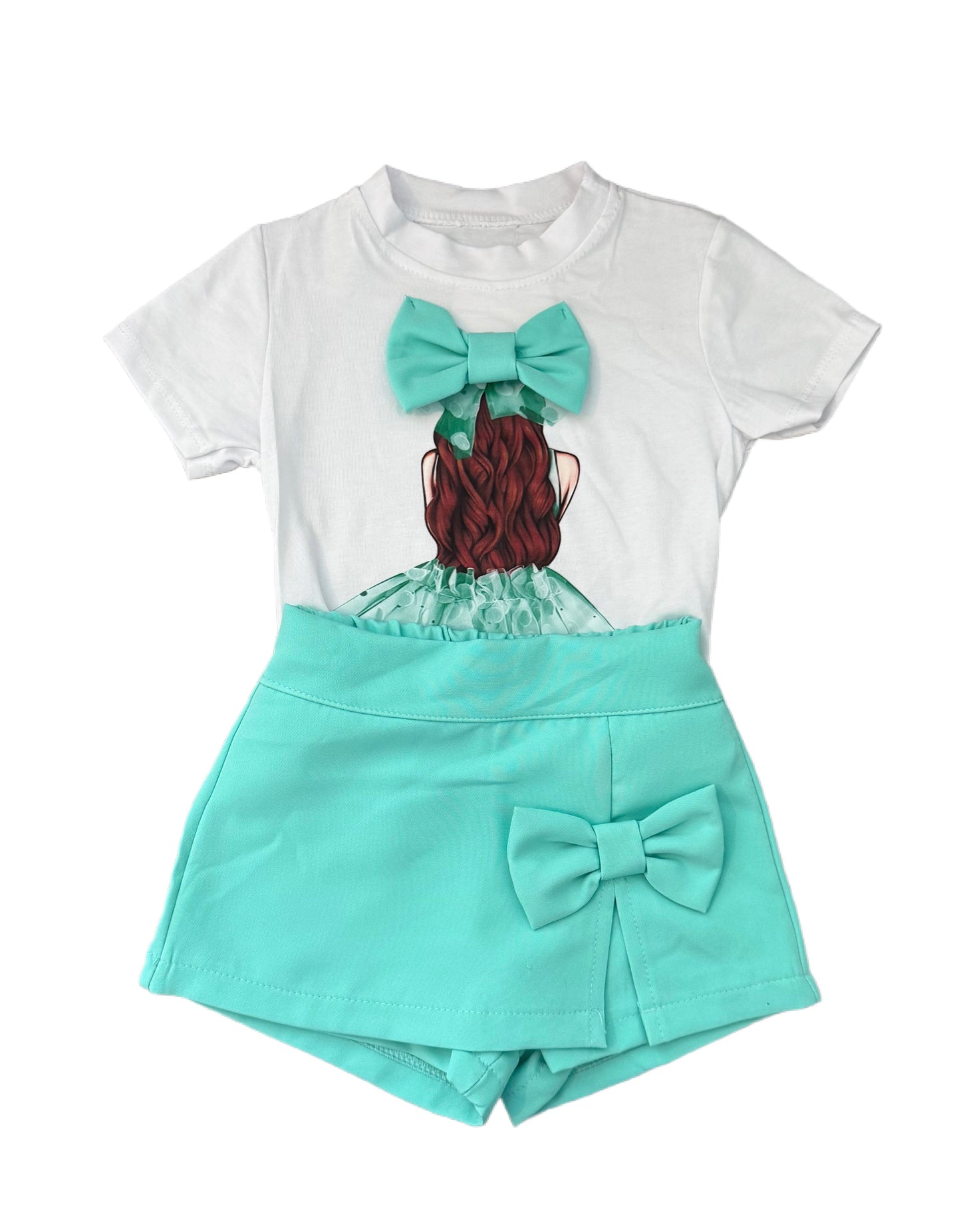 Mint riri skort set
