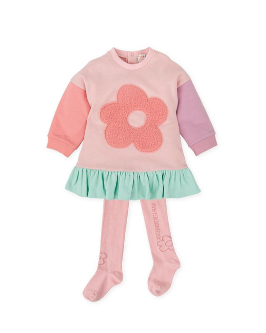 Agatha pastel flower dress with thights