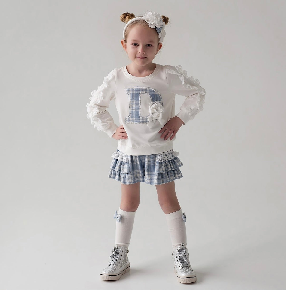Daga- Lace & Grace - 2 Piece Short & Jumper Set