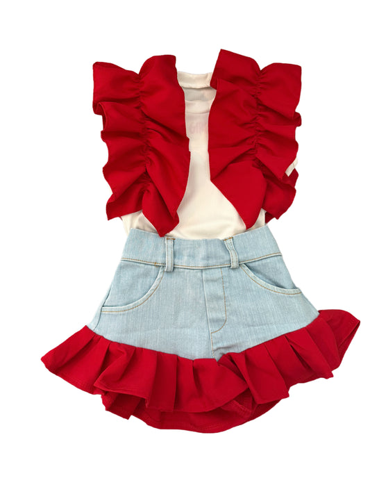 Red Willow Denim Two Piece